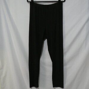 SHEIN - Curve | 1XL | Textured Ribbed Black Stretchy Leggings